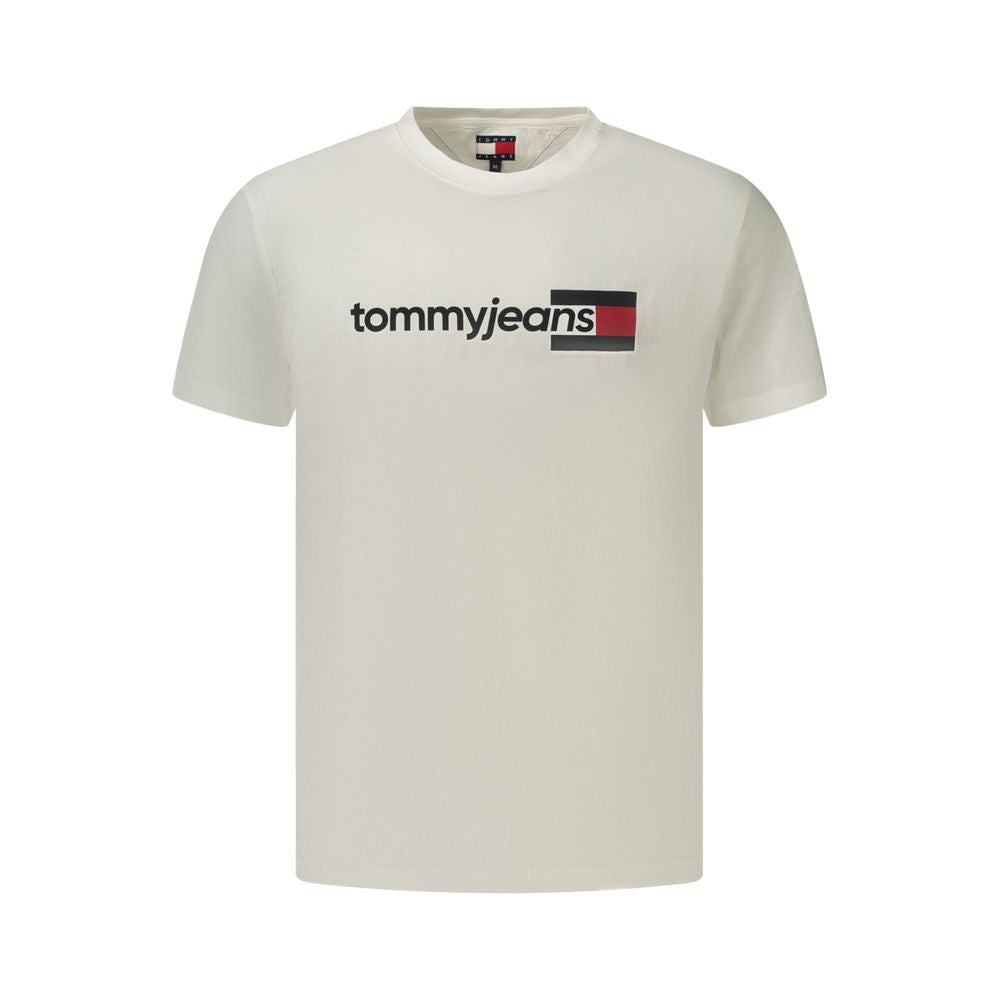 Tommy Hilfiger Men's White Cotton T-Shirt
