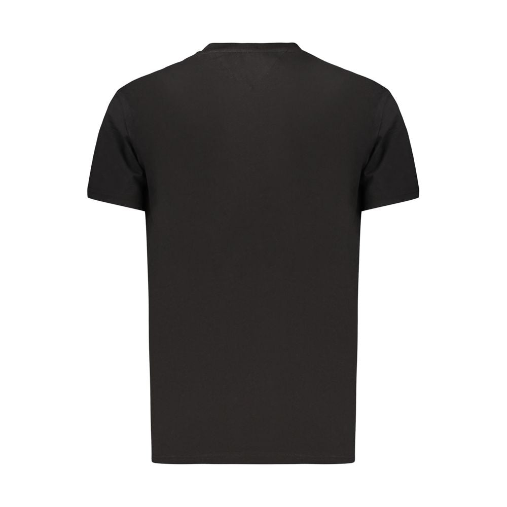 Tommy Hilfiger Men's Black Cotton T-Shirt