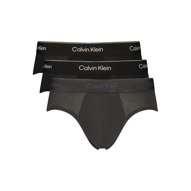 Calvin Klein Schwarze Baumwoll-Boxershorts für Herren