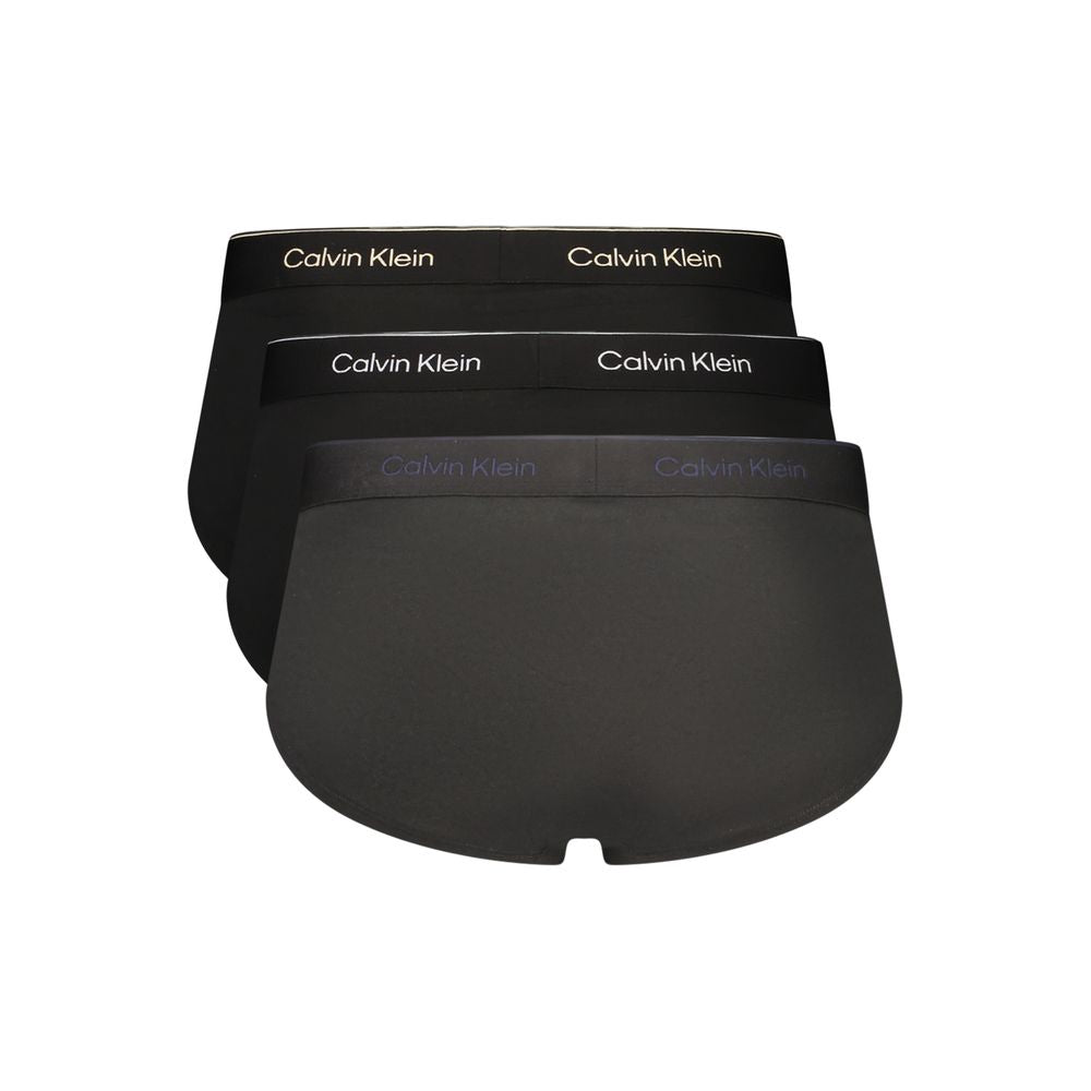 Calvin Klein Men's Black Cotton Boxer Briefs