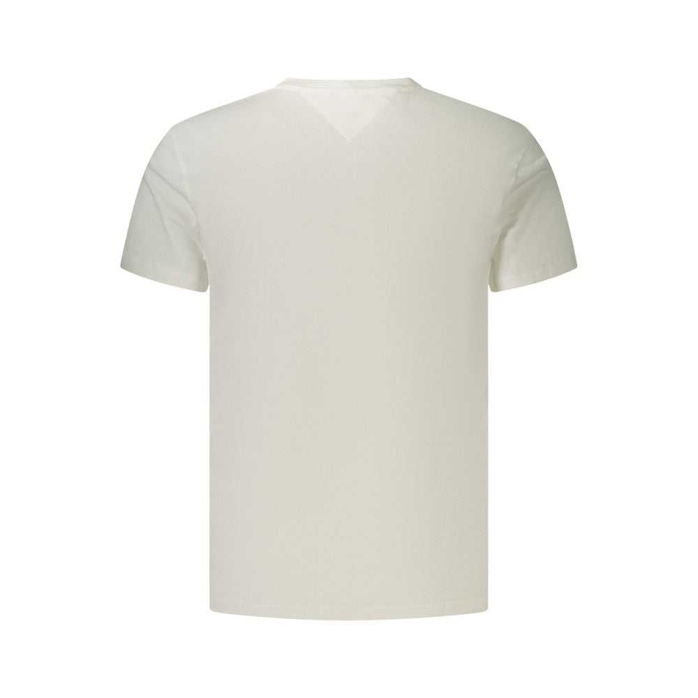 Tommy Hilfiger Men's White Cotton T-Shirt