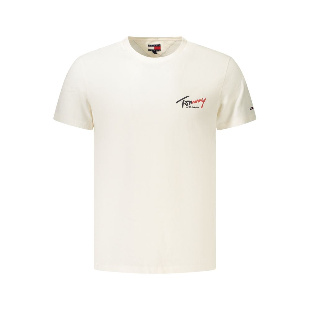 Tommy Hilfiger White Cotton T-Shirt