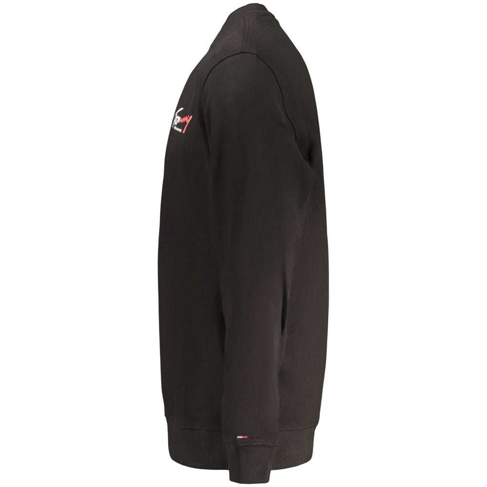 Tommy Hilfiger Black Cotton Sweatshirt