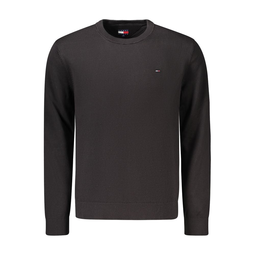 Tommy Hilfiger Black Cotton Sweatshirt