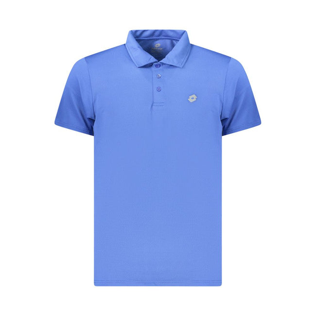Lotto Blaues Poloshirt aus Polyester