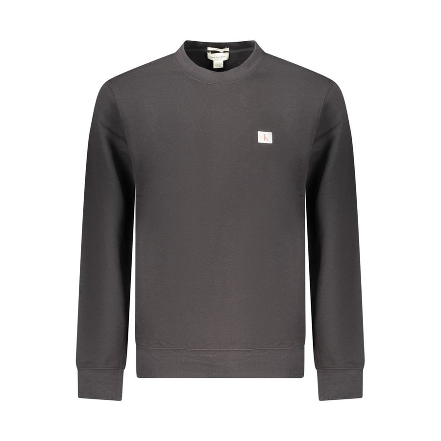 Calvin Klein Black Cotton Sweatshirt