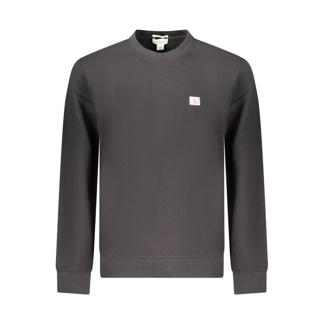 Calvin Klein Schwarzer Baumwoll-Sweatshirt