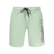 Norway 1963 Grüne Badeshorts aus Polyamid