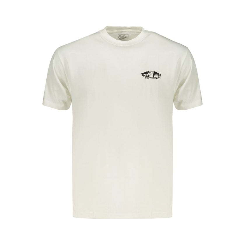 Vans Weißes Herren-T-Shirt aus Baumwolle