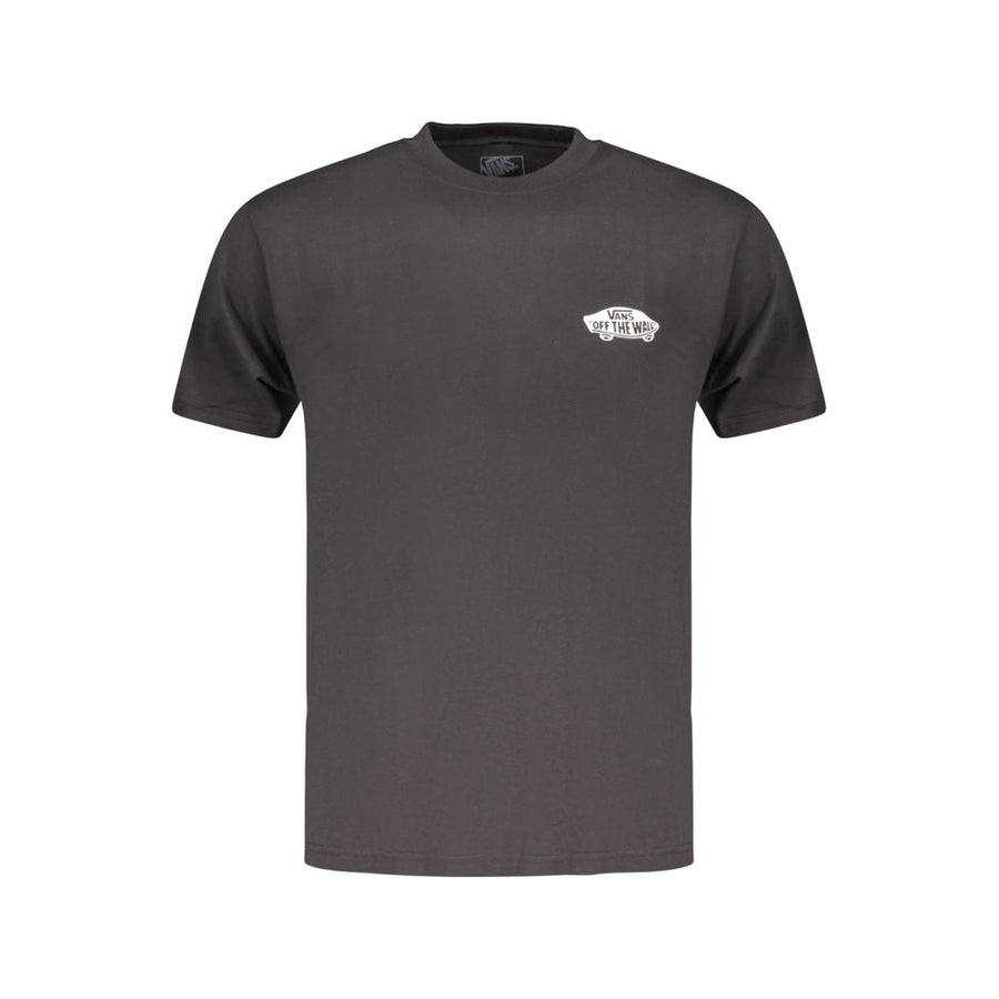 Men's Vans Black Cotton T-Shirt