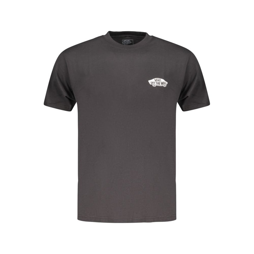 Vans Schwarzes Baumwoll-T-Shirt für Herren