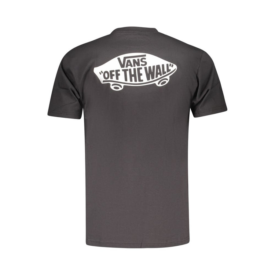 Men's Vans Black Cotton T-Shirt