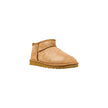 UGG Beige Leder Stiefeletten
