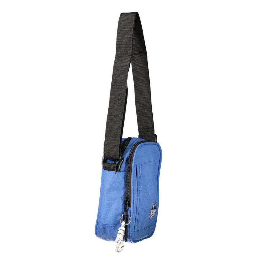 North Sails Schultertasche aus blauem Polyester