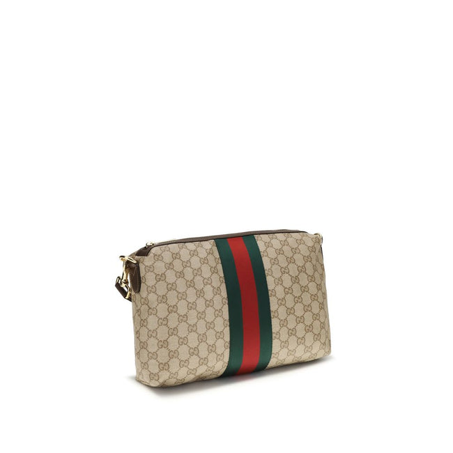 Gucci Beige Stoff-Schultertasche
