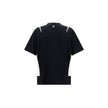 Represent Schwarzes T-Shirt aus Polyester