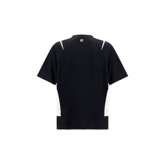 Represent Schwarzes T-Shirt aus Polyester
