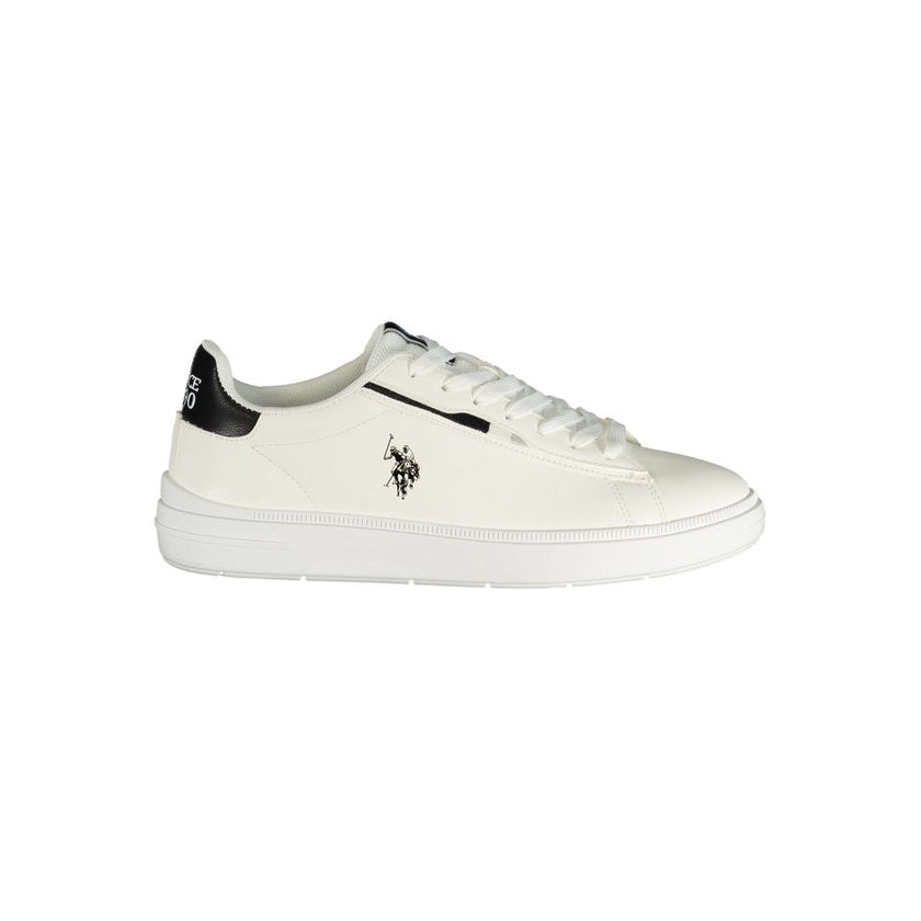 U.S. POLO ASSN. Bianco Polyurethan Sneaker für Herren
