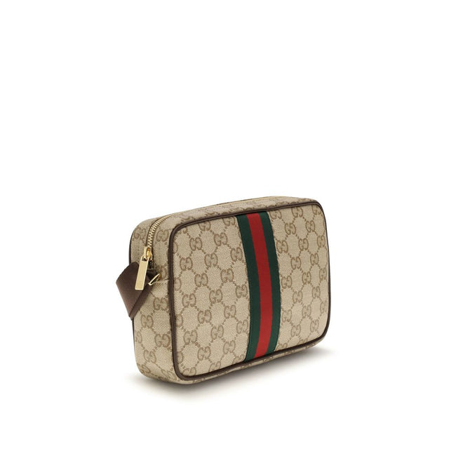 Gucci Beige Stoff-Schultertasche