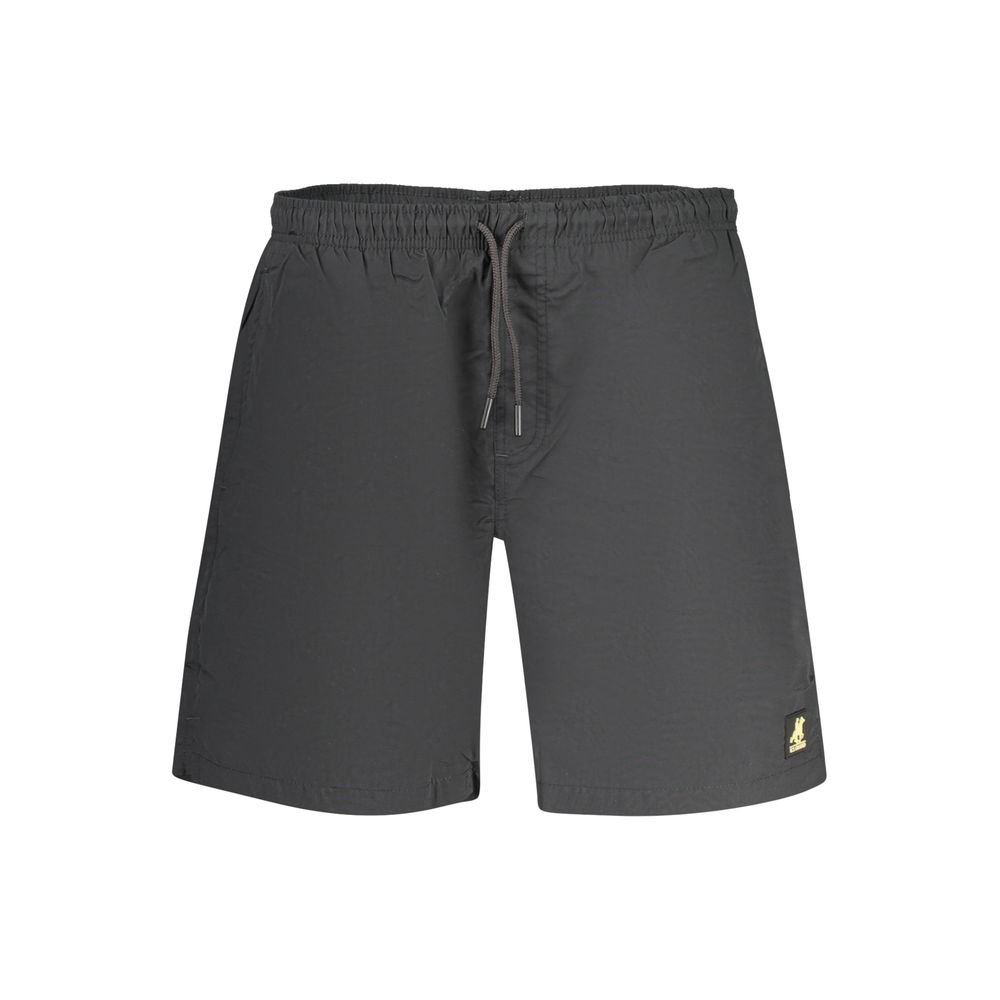 U.S. Grand Polo Badeshorts aus schwarzem Polyamid für Herren