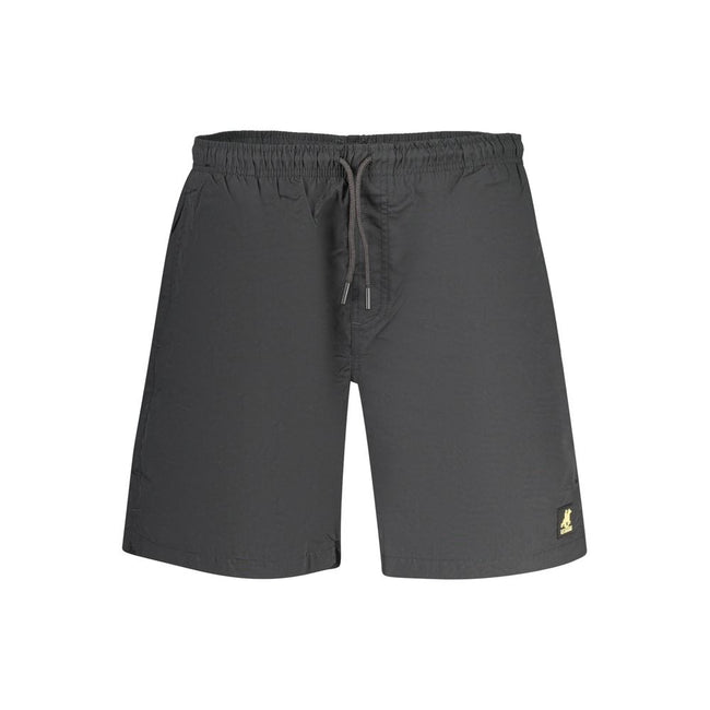 U.S. Grand Polo Badeshorts aus schwarzem Polyamid für Herren