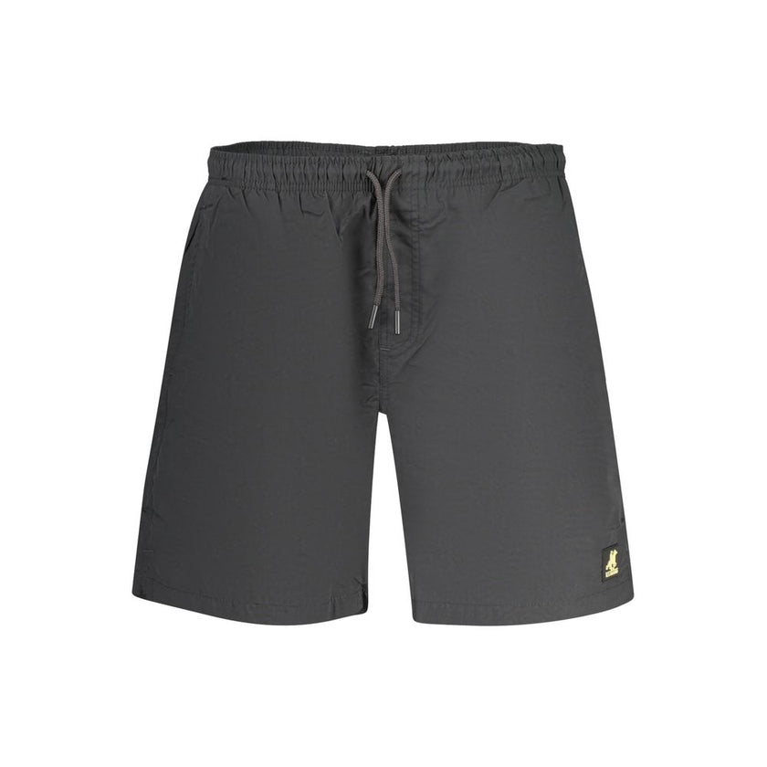 U.S. Grand Polo Badeshorts aus schwarzem Polyamid für Herren