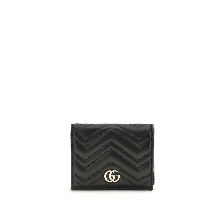 Gucci Schwarzes Lamm Ovis Aries Aries Portemonnaie