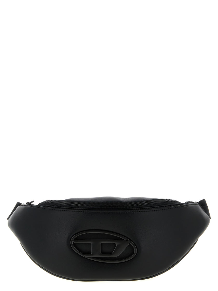 Diesel Schwarze Crossbody-Tasche aus Polyethylen