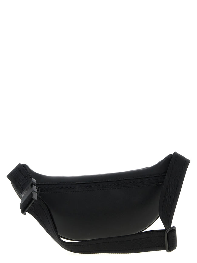 Diesel Schwarze Crossbody-Tasche aus Polyethylen