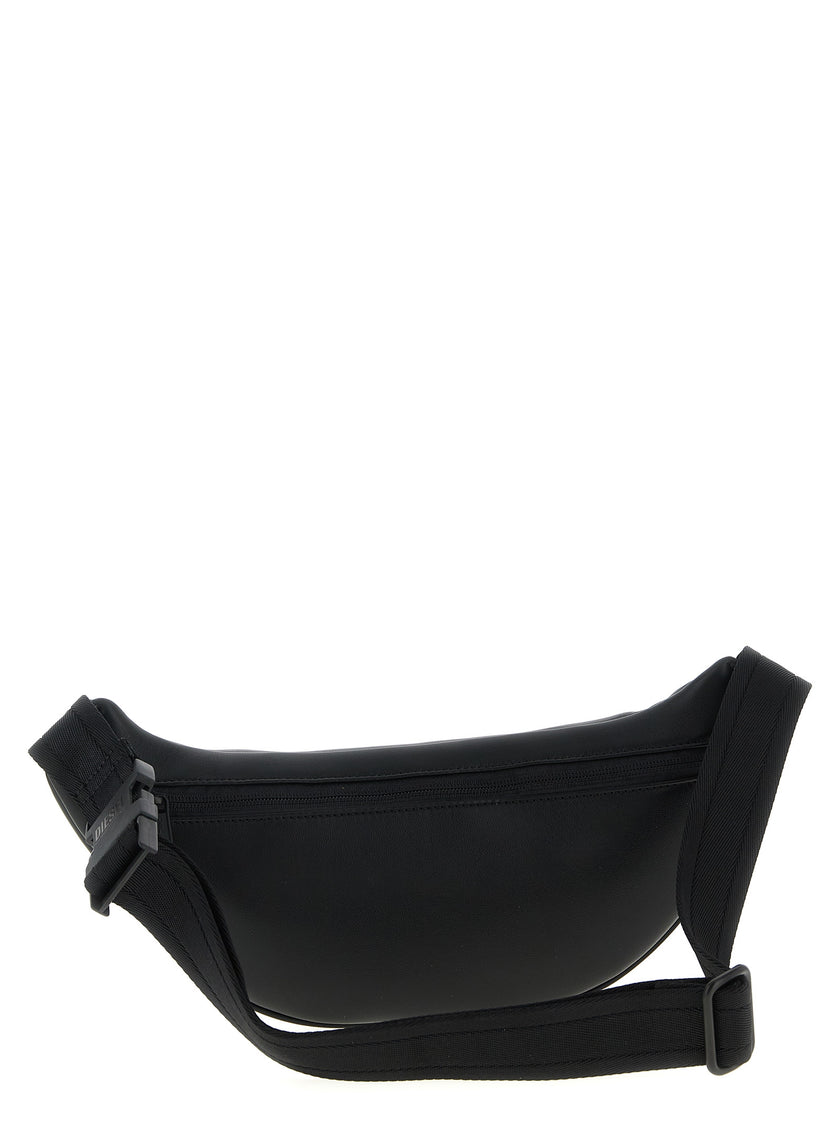Diesel Schwarze Crossbody-Tasche aus Polyethylen
