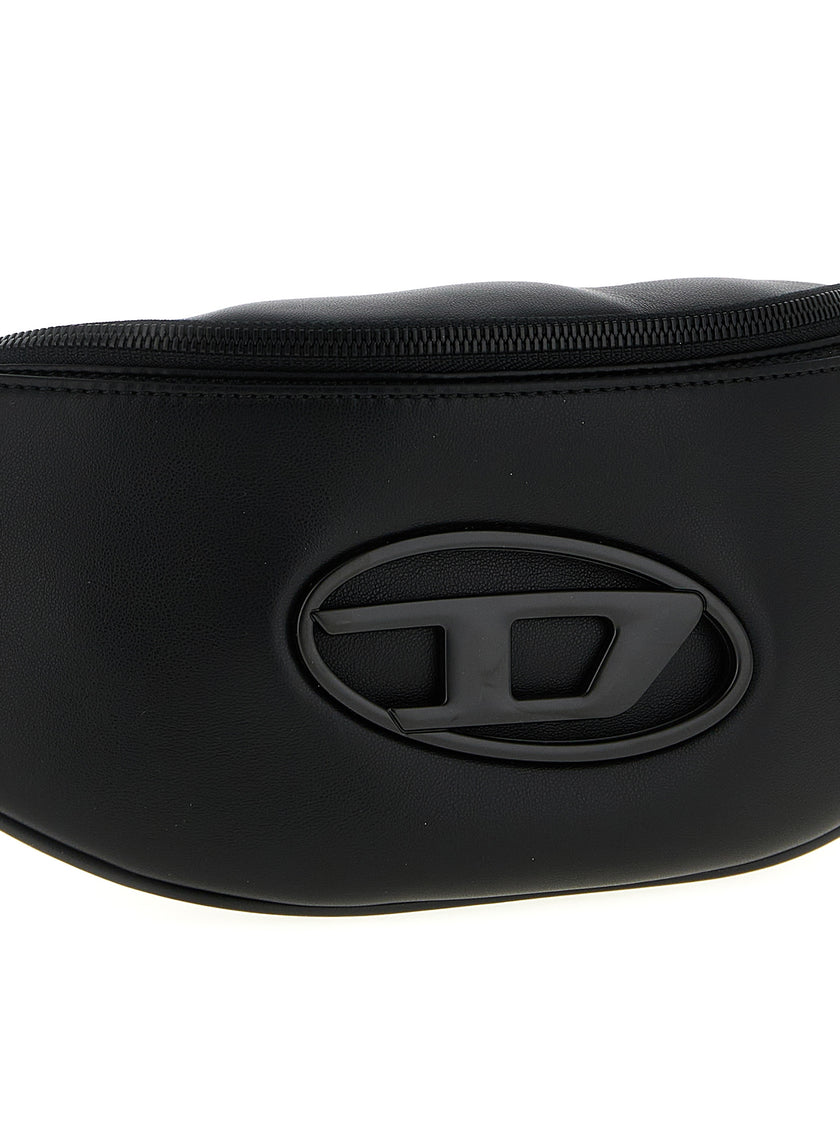 Diesel Schwarze Crossbody-Tasche aus Polyethylen