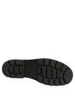 Dolce & Gabbana Schwarze Leder-Stiefeletten mit Patchwork-Optik