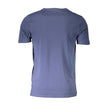 Aeronautica Militare Blaues Baumwoll-T-Shirt für Herren