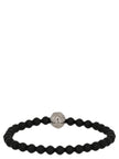 Alexander McQueen Schwarzes Armband aus Polyester
