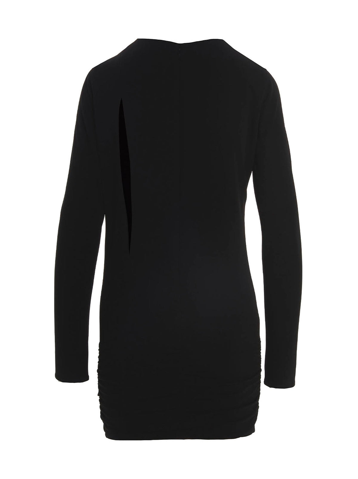 Versace Black Viscose Mini Dress