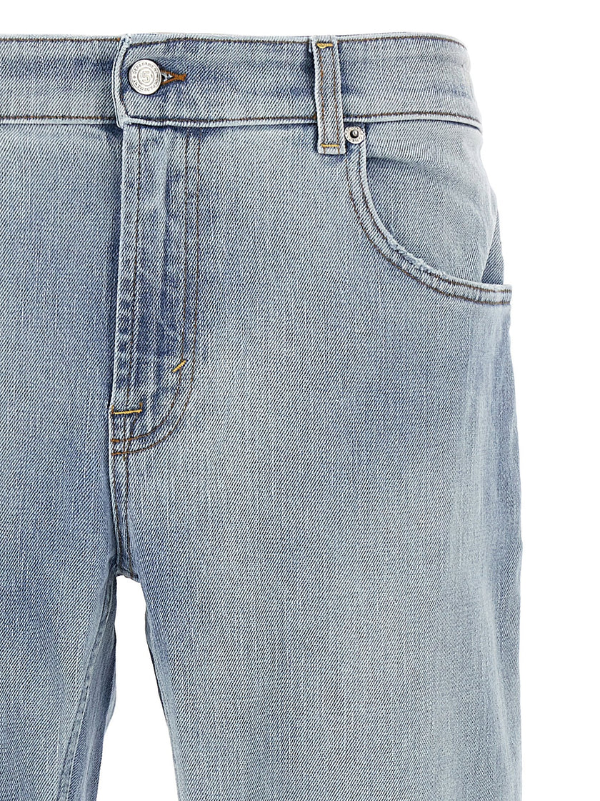 Department 5 Blaue Baumwoll-Jeans im Slim Fit