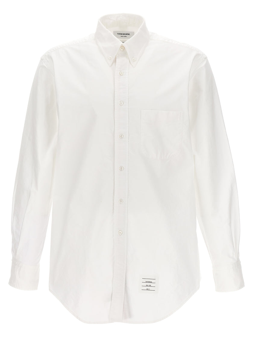 Thom Browne Weiße Baumwollbluse
