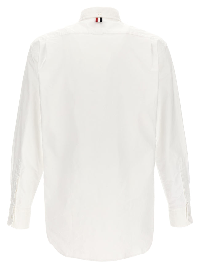 Thom Browne Weiße Baumwollbluse
