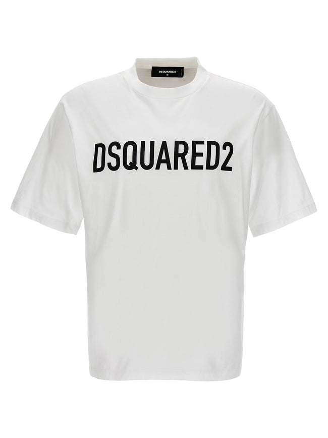 Dsquared² Bicolor Cotton T-Shirt