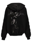 Off-White Grauer Baumwollpullover