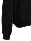 Off-White Grauer Baumwollpullover