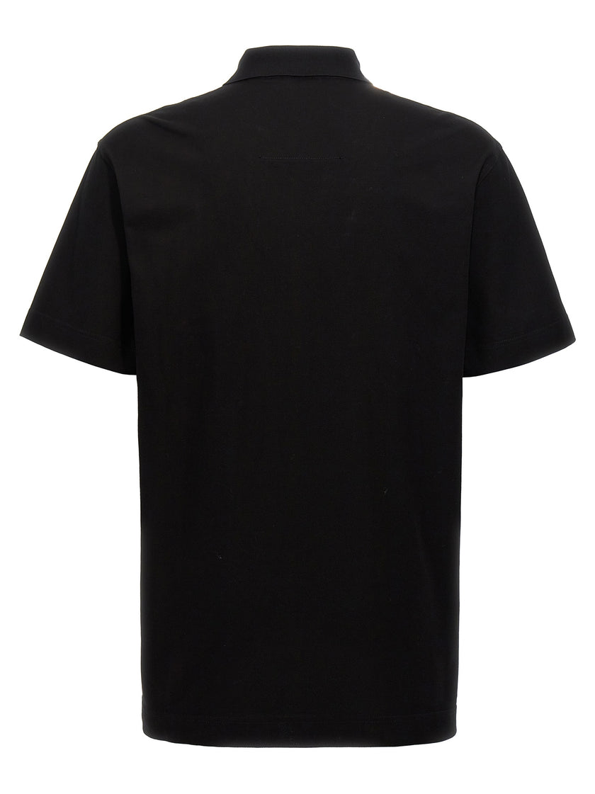 Givenchy Schwarzes Baumwoll-Poloshirt
