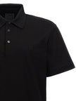Givenchy Schwarzes Baumwoll-Poloshirt