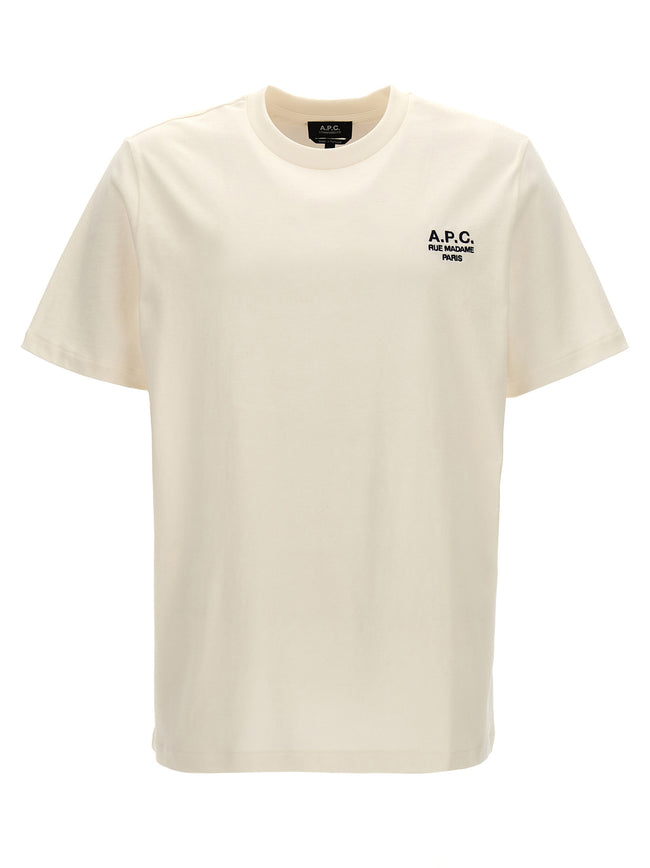 A.P.C. Weißes Baumwoll-T-Shirt