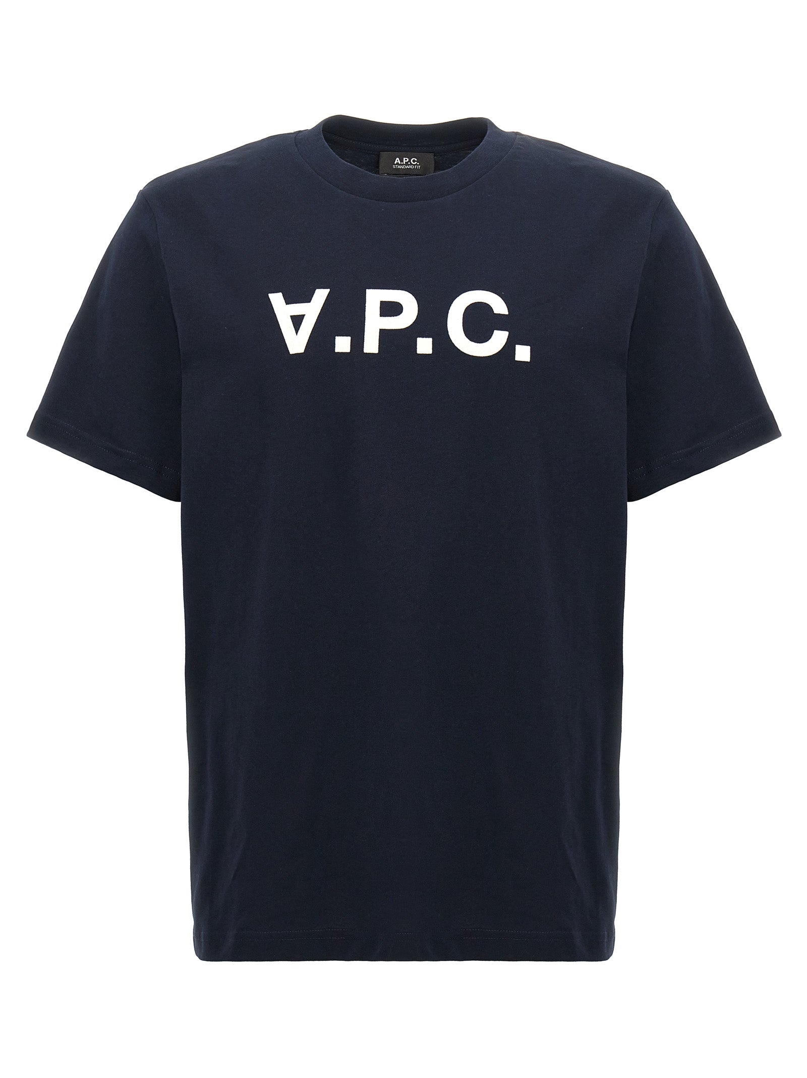 A.P.C. Blaues Baumwoll-T-Shirt