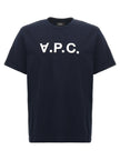 A.P.C. Blaues Baumwoll-T-Shirt