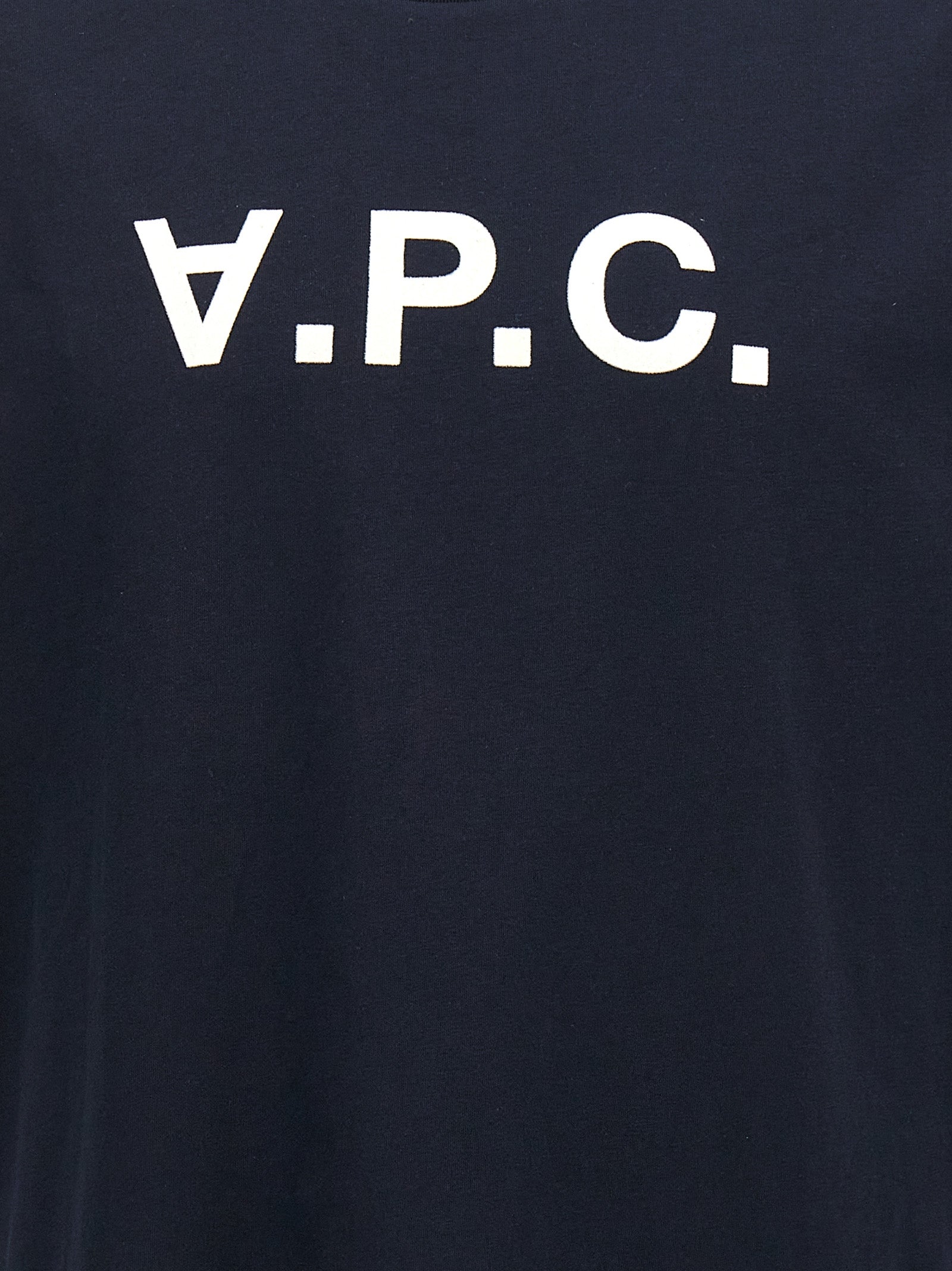 A.P.C. Blaues Baumwoll-T-Shirt
