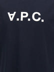 A.P.C. Blaues Baumwoll-T-Shirt