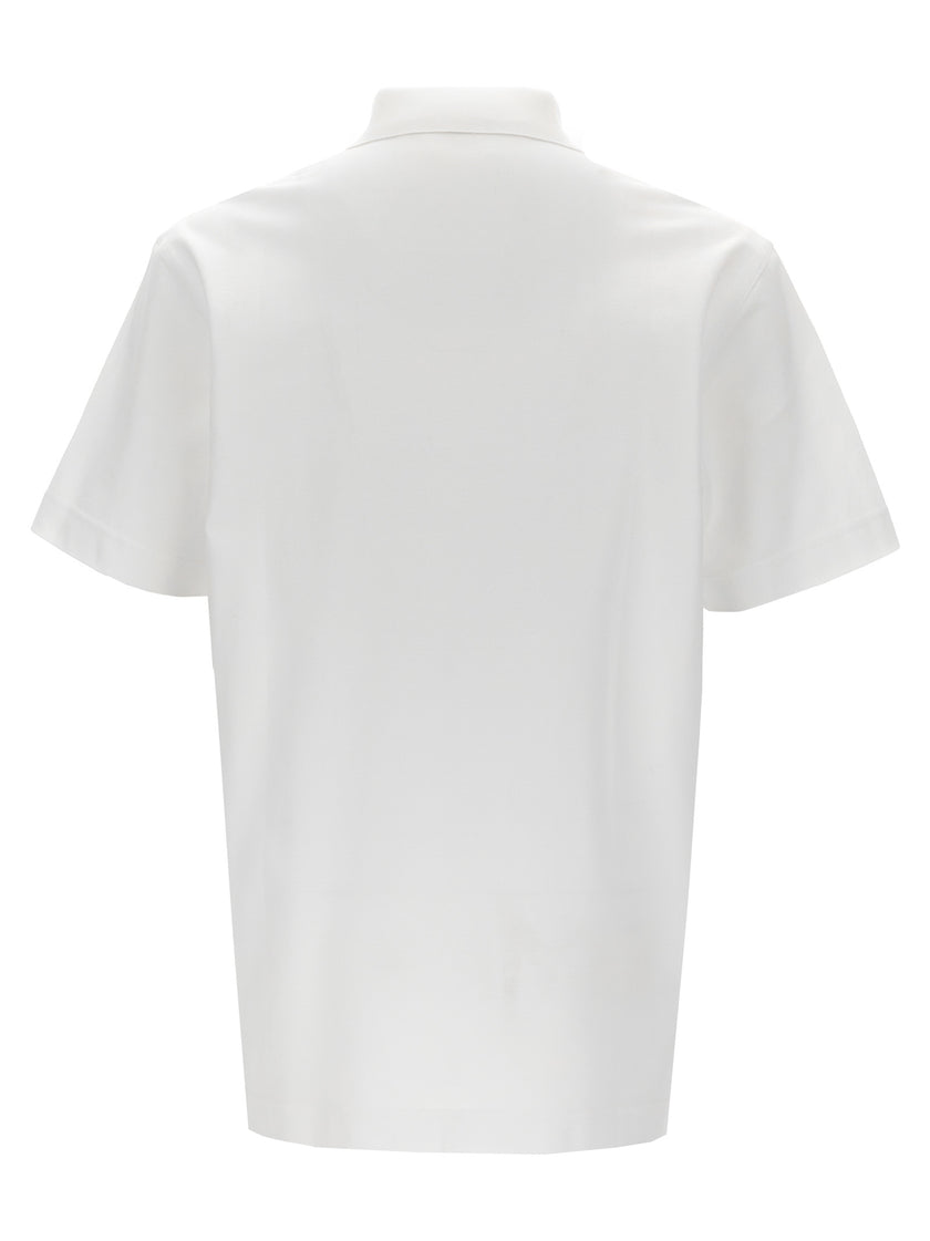 Givenchy Weißes Poloshirt aus Baumwolle
