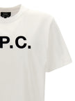 A.P.C. Weißes Baumwoll-T-Shirt